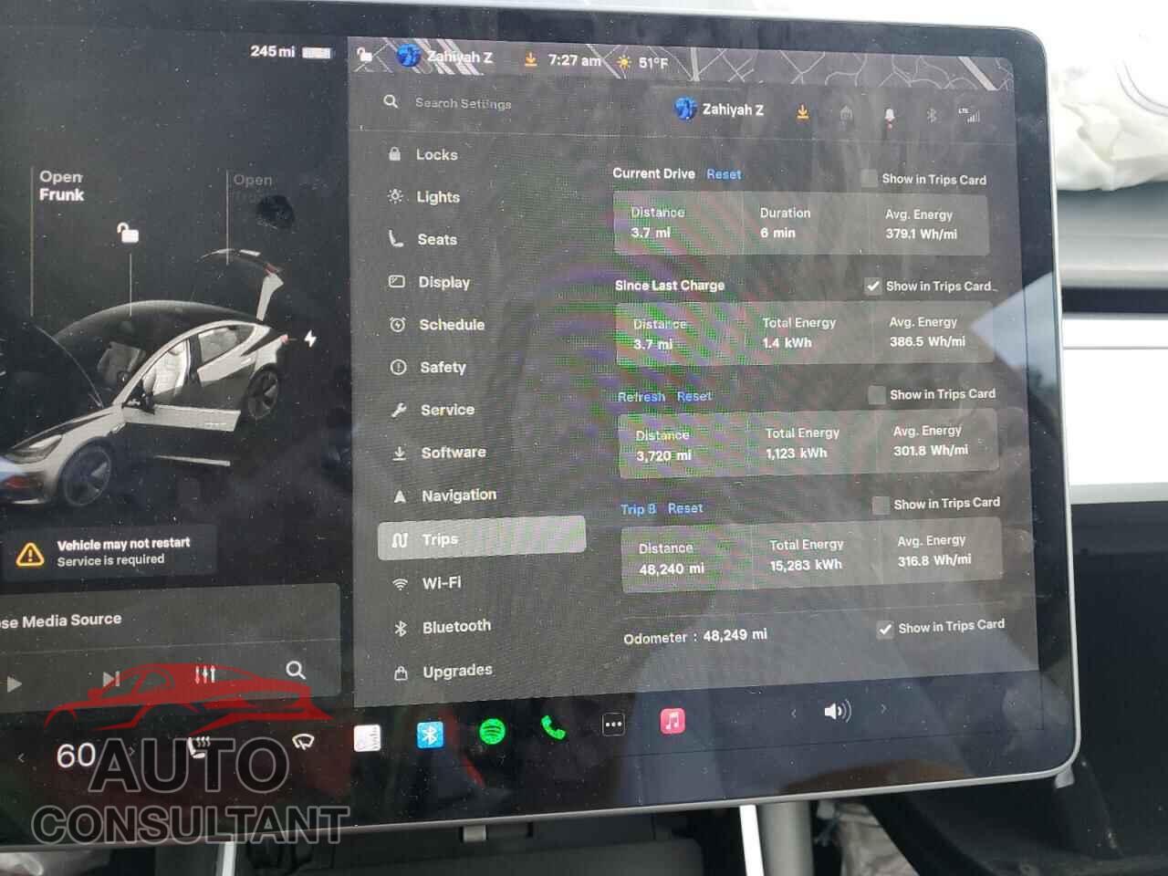 TESLA MODEL 3 2018 - 5YJ3E1EB2JF170135