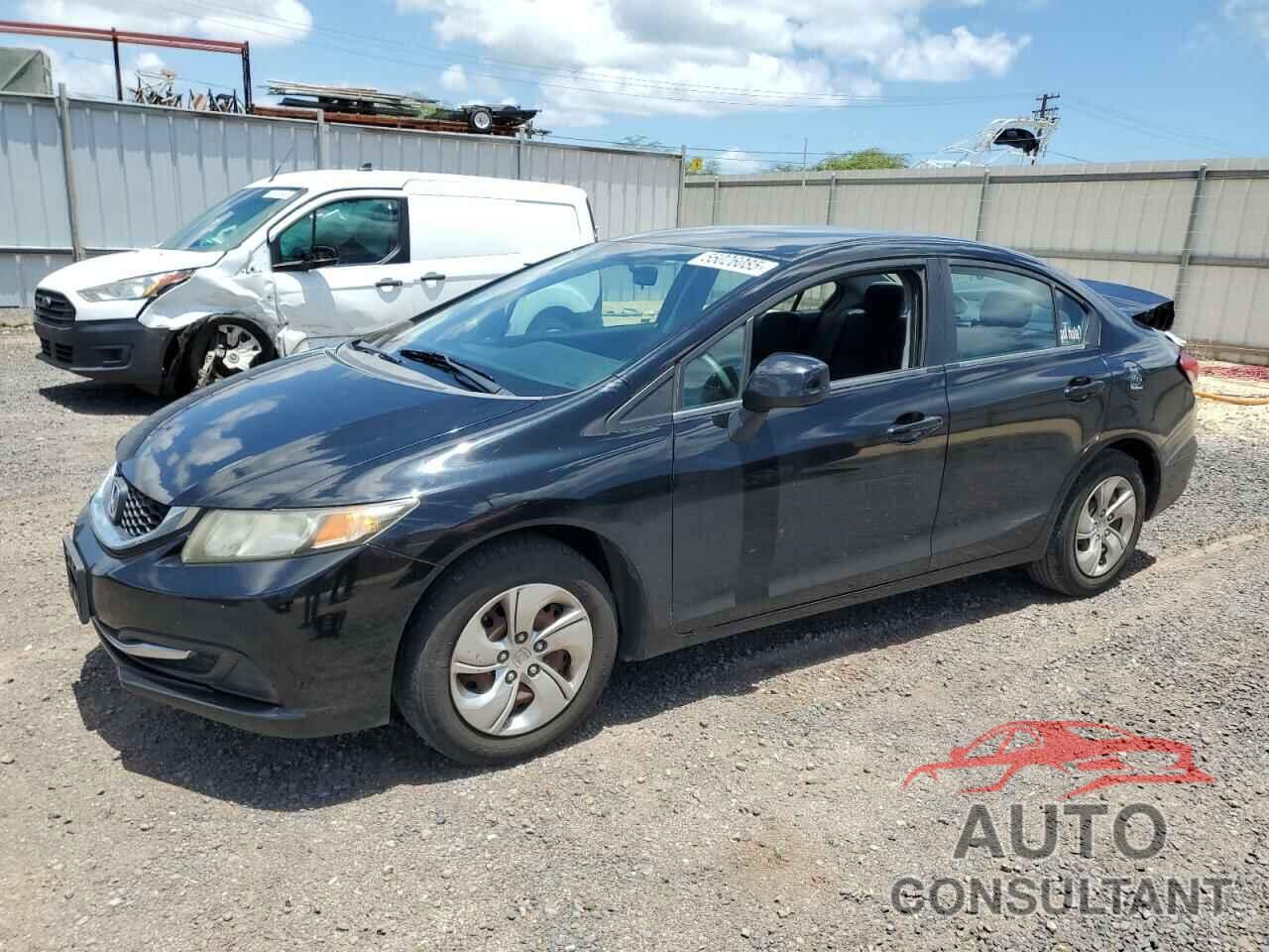 HONDA CIVIC 2013 - 19XFB2F50DE253142
