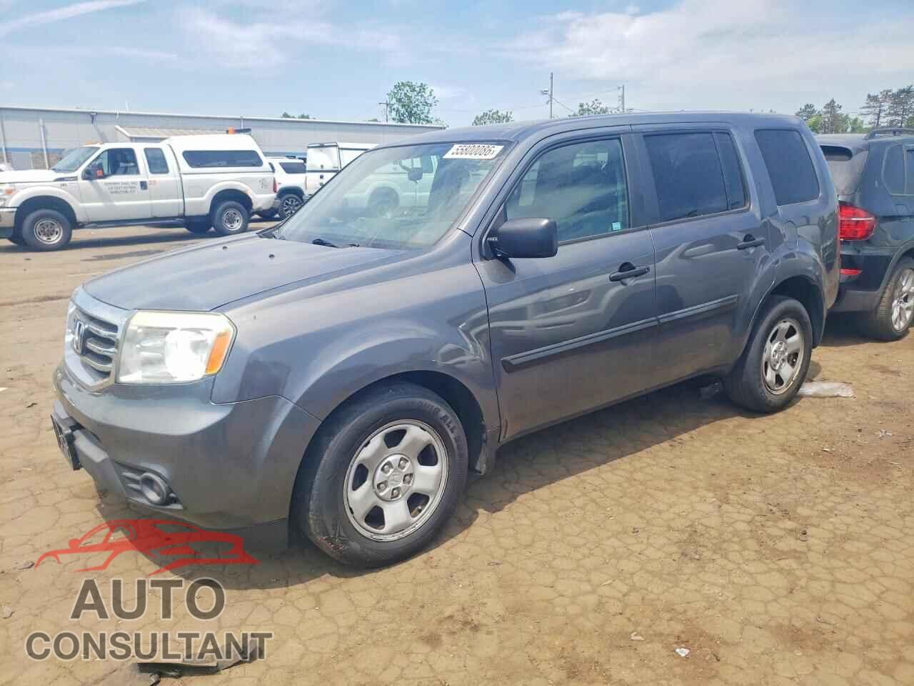 HONDA PILOT 2013 - 5FNYF4H25DB057848
