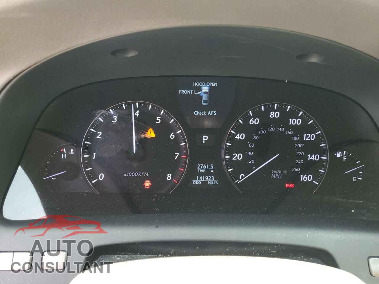 LEXUS LS460 2012 - JTHGL5EF5C5045506