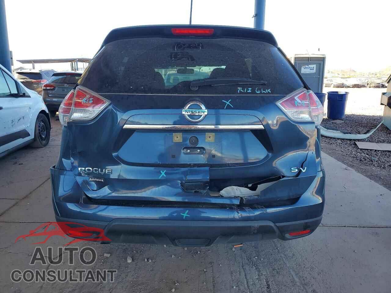 NISSAN ROGUE 2015 - KNMAT2MT7FP514357