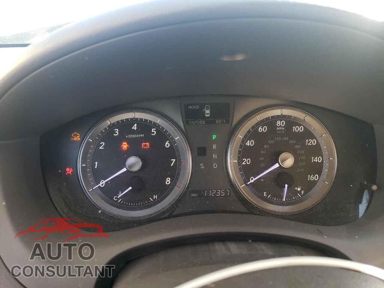 LEXUS ES350 2011 - JTHBK1EG2B2459423