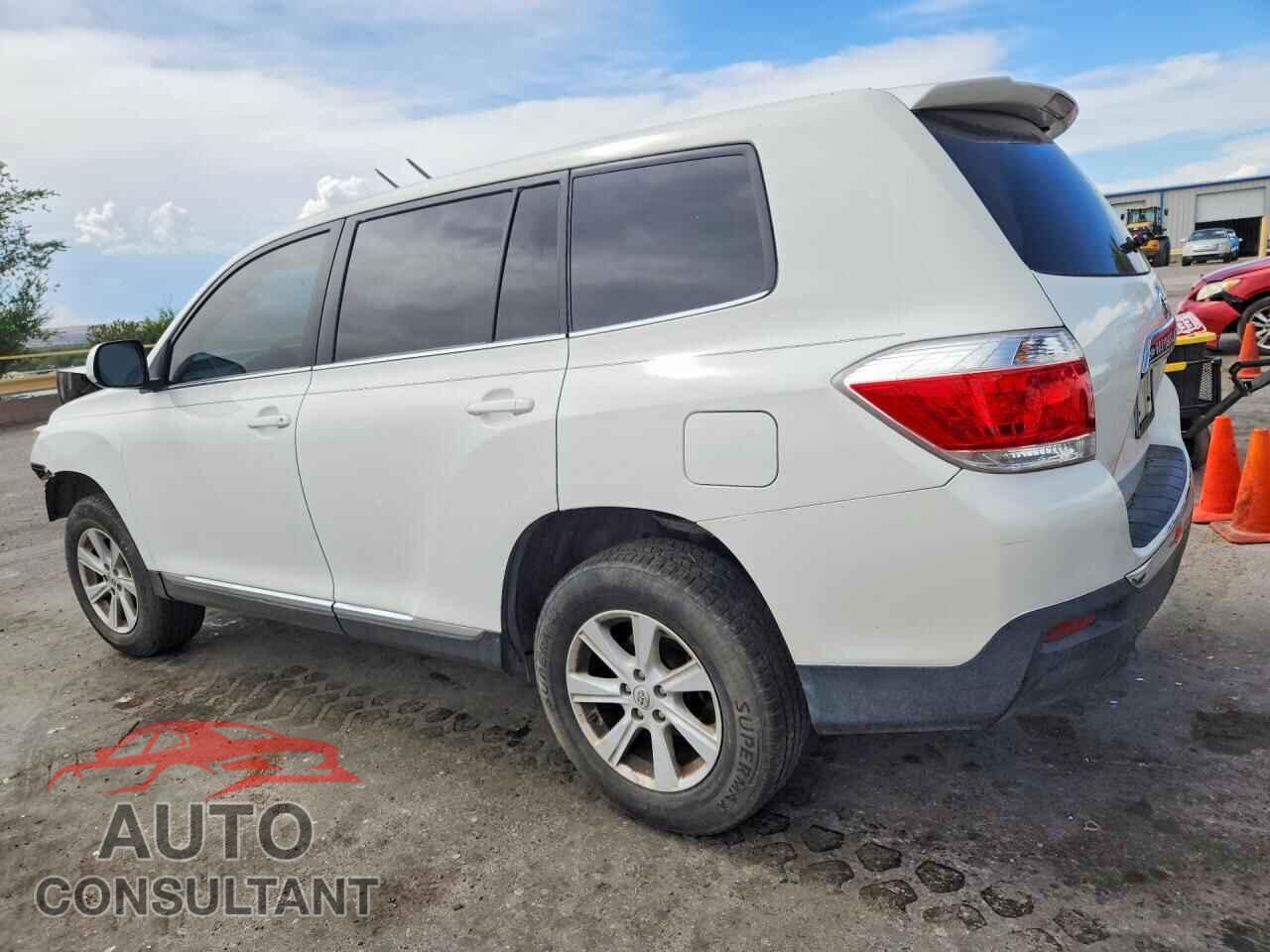 TOYOTA HIGHLANDER 2013 - 5TDZA3EH8DS036347