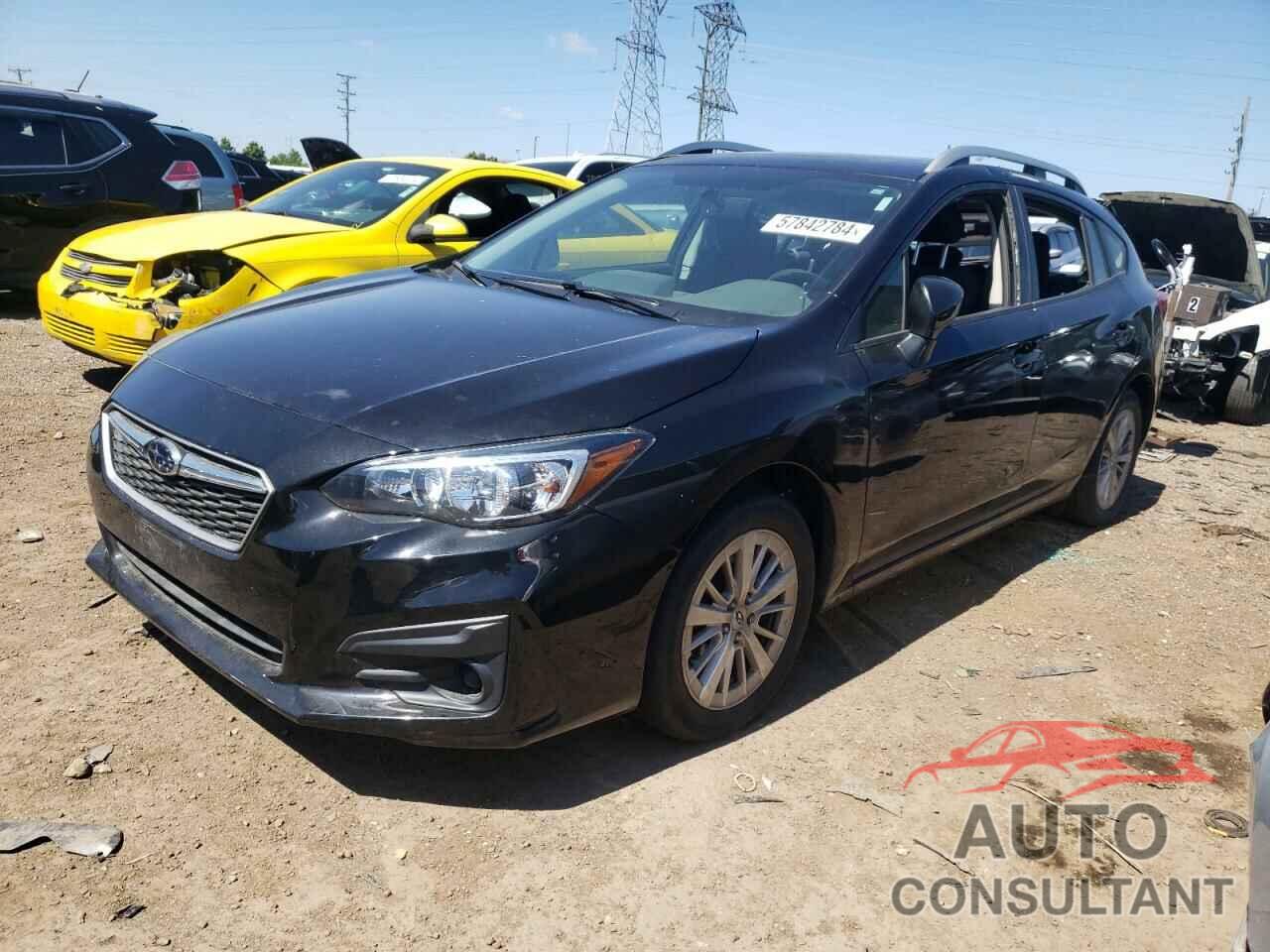 SUBARU IMPREZA 2018 - 4S3GTAB66J3741329