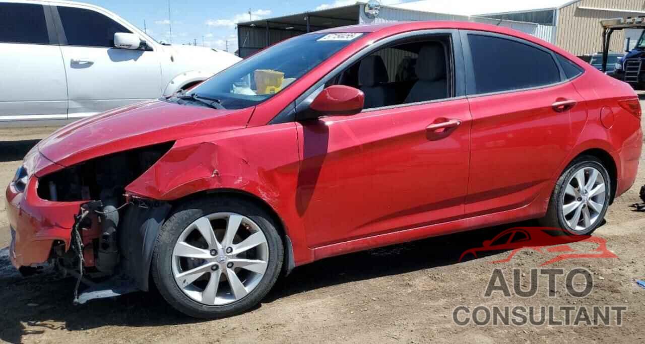 HYUNDAI ACCENT 2012 - KMHCU4AE4CU184807