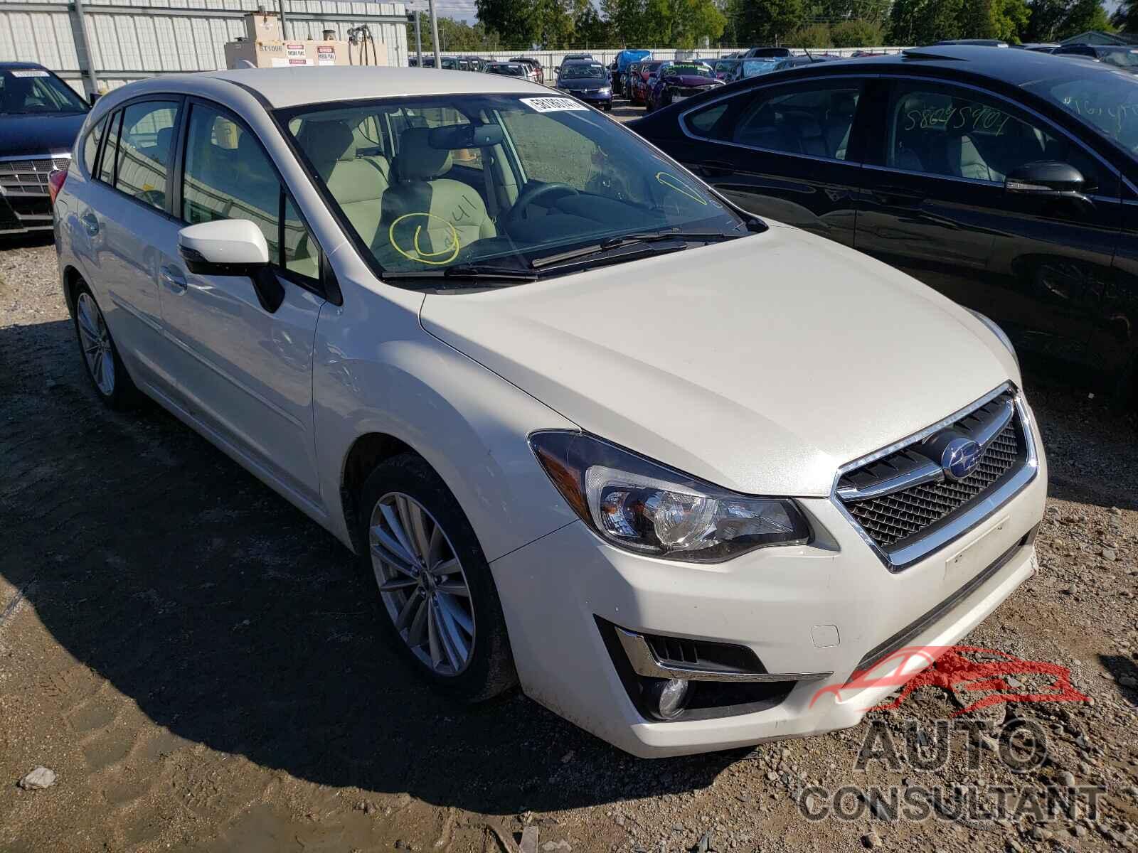 SUBARU IMPREZA 2016 - JF1GPAK69G8210681