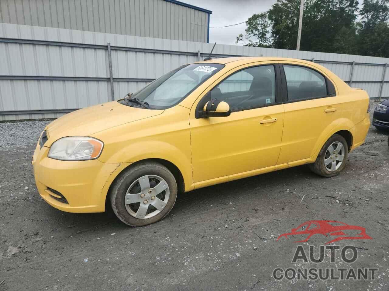 CHEVROLET AVEO 2010 - KL1TD5DE1AB134758
