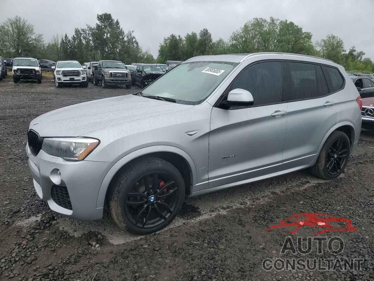 BMW X3 2016 - 5UXWX9C55G0D87366