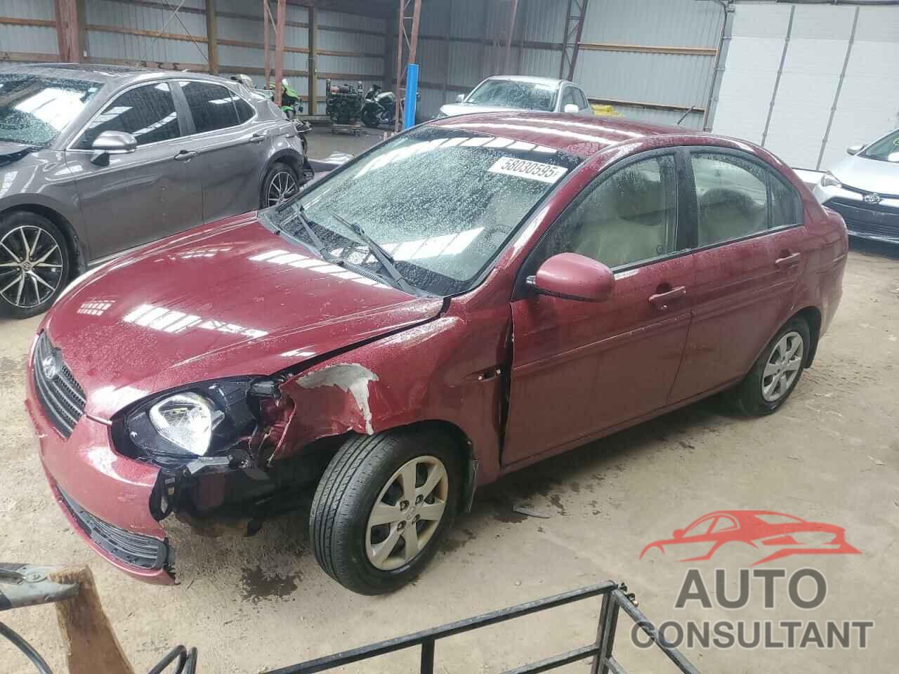 HYUNDAI ACCENT 2010 - KMHCN4BC2AU518498