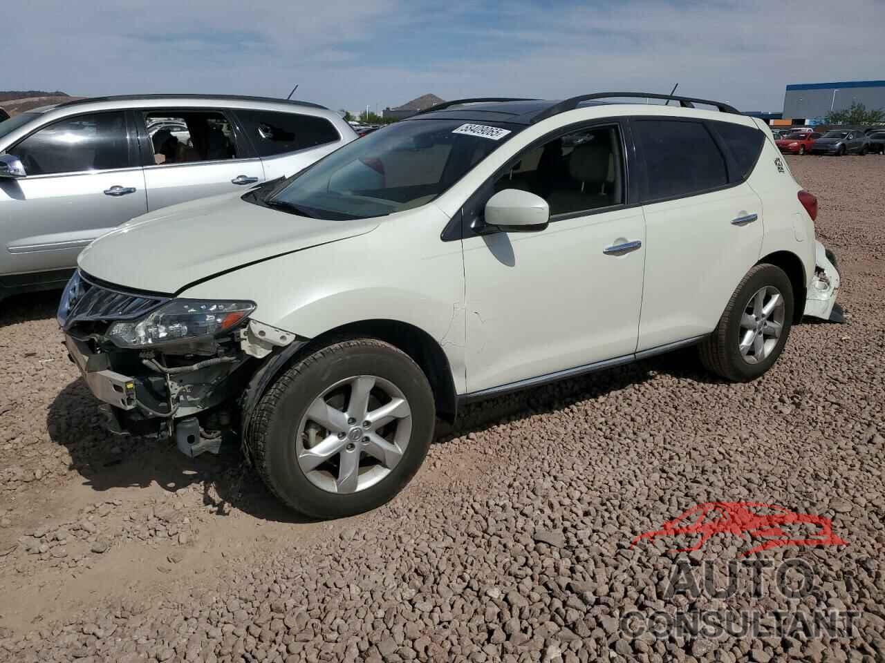 NISSAN MURANO 2010 - JN8AZ1MU3AW003930