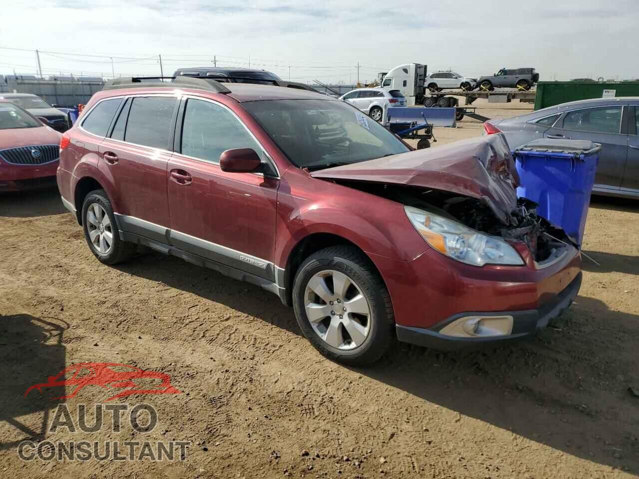 SUBARU OUTBACK 2012 - 4S4BRBCC1C3226532
