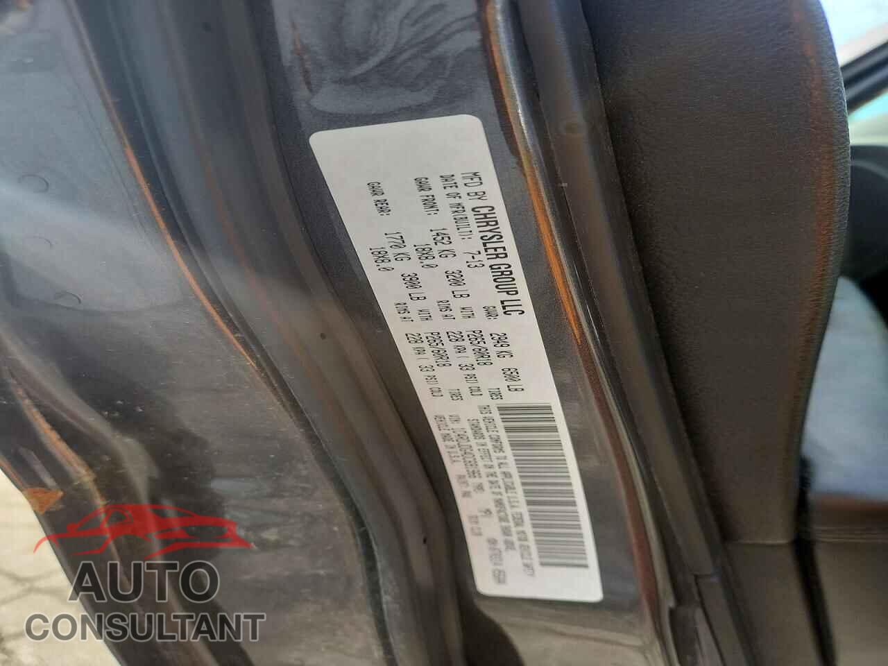 DODGE DURANGO 2013 - 1C4RDJDG4DC691966