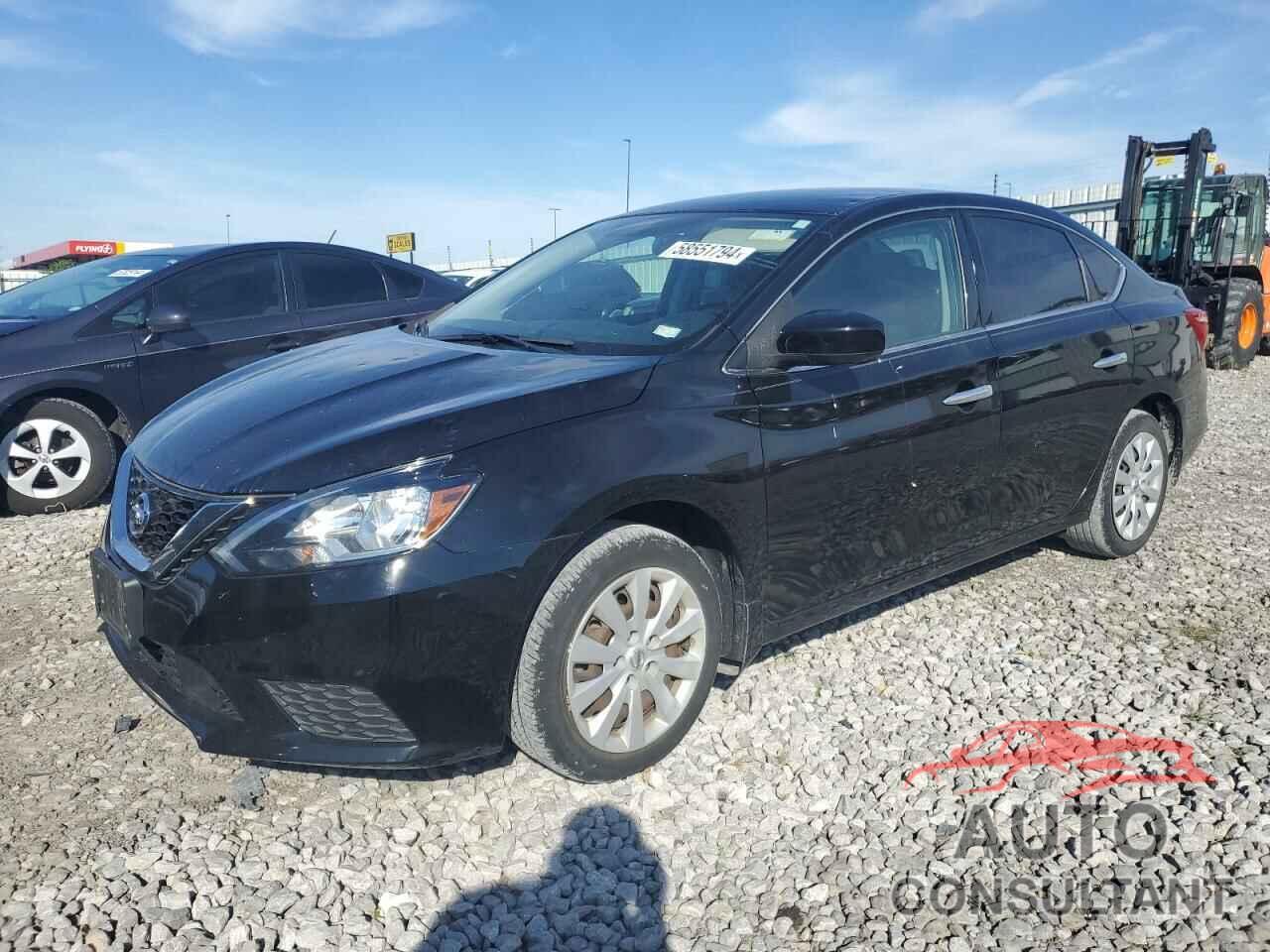 NISSAN SENTRA 2019 - 3N1AB7AP8KY252433