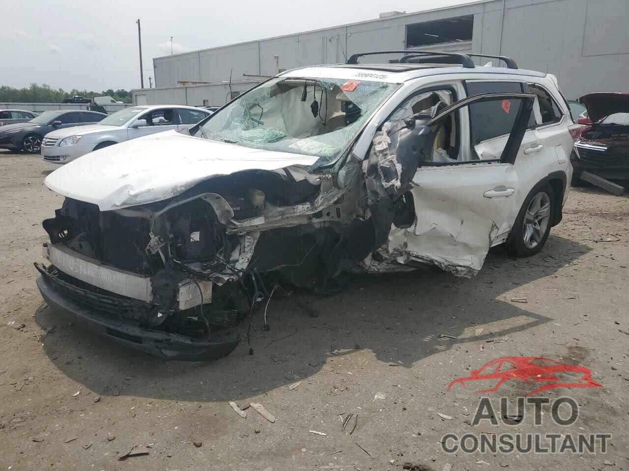 TOYOTA HIGHLANDER 2016 - 5TDDKRFH8GS300891