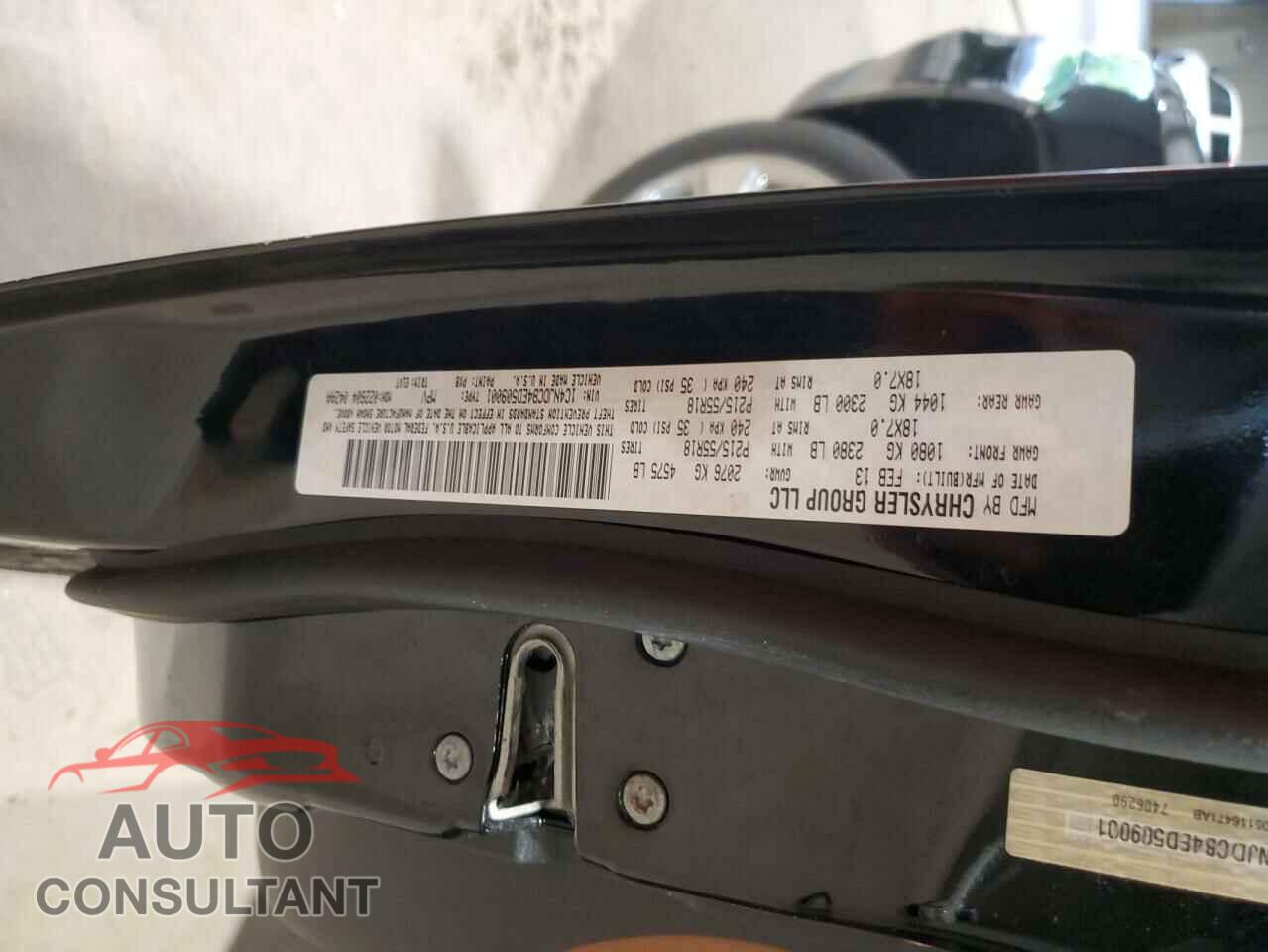JEEP COMPASS 2014 - 1C4NJDCB4ED509001