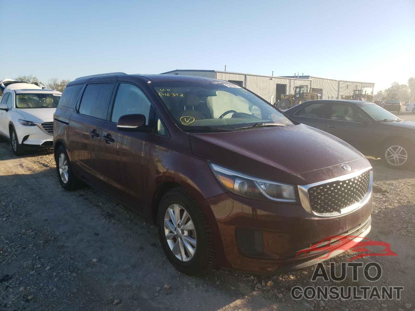 KIA SEDONA 2016 - KNDMB5C17G6148392