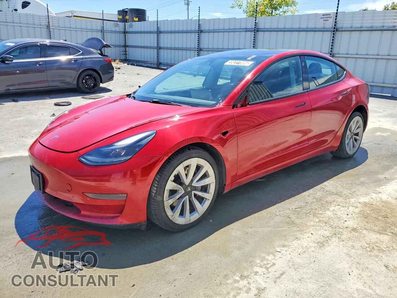 TESLA MODEL 3 2022 - 5YJ3E1EA4NF303829