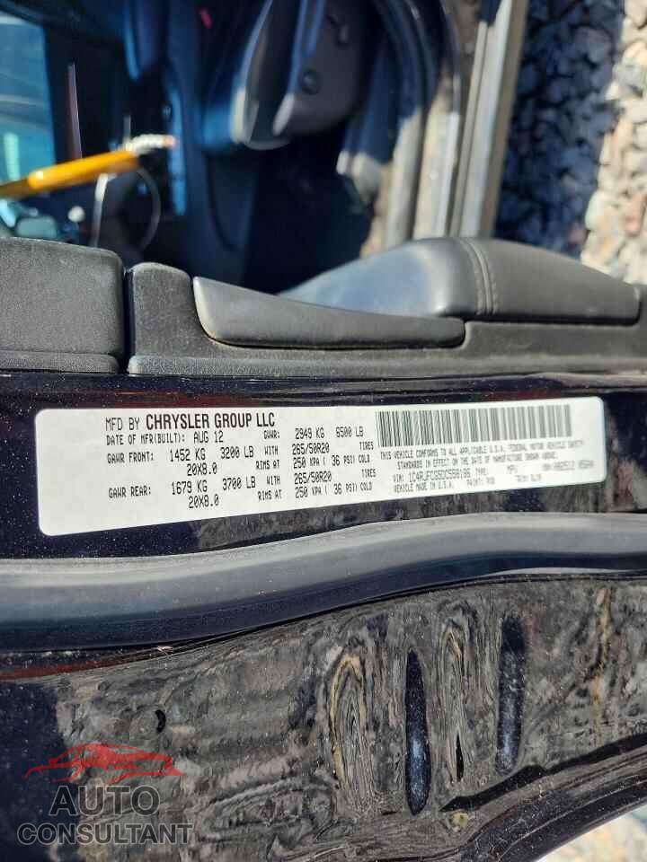 JEEP CHEROKEE 2013 - 1C4RJFCG5DC558186