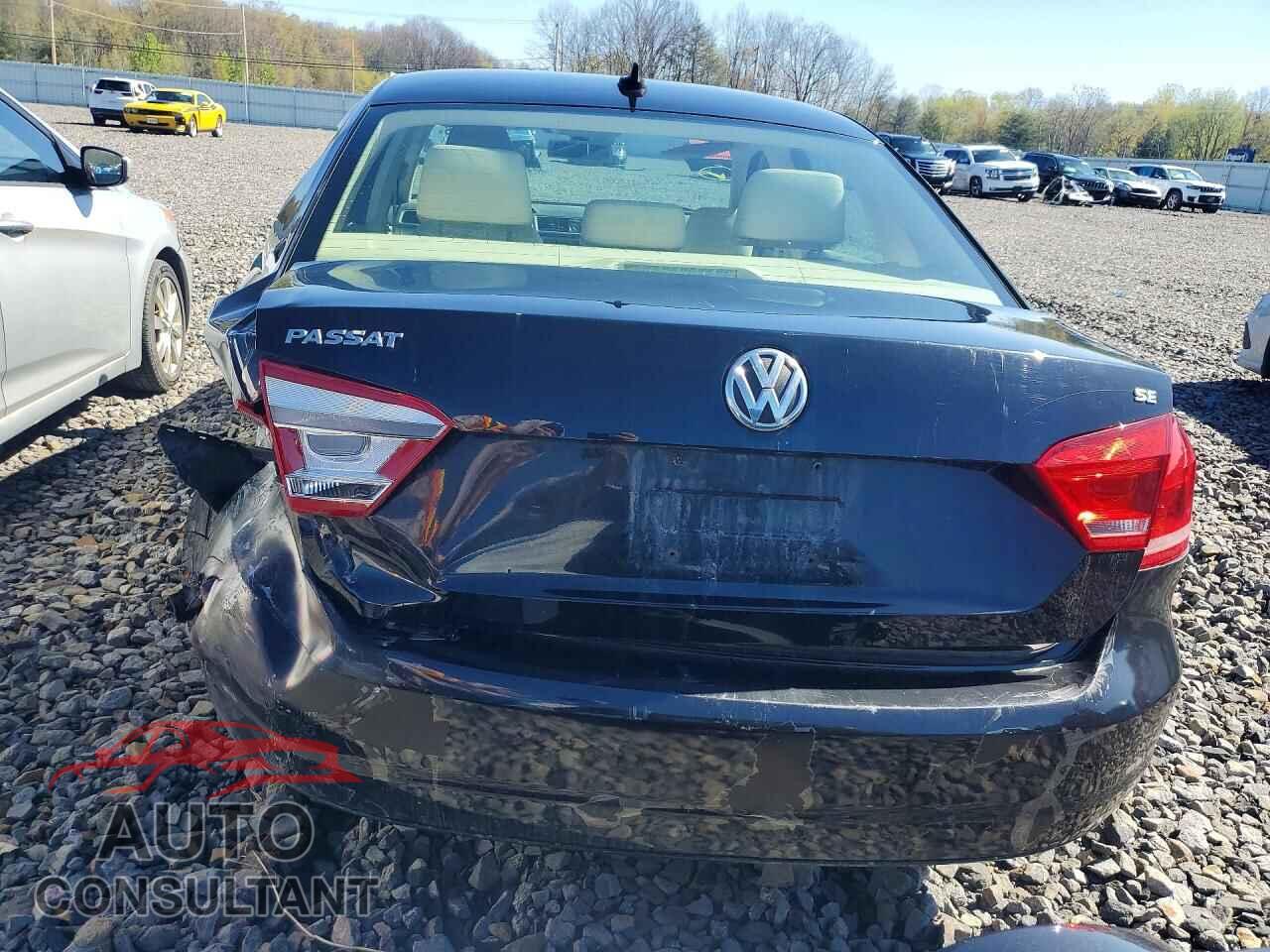 VOLKSWAGEN PASSAT 2012 - 1VWBP7A31CC061489
