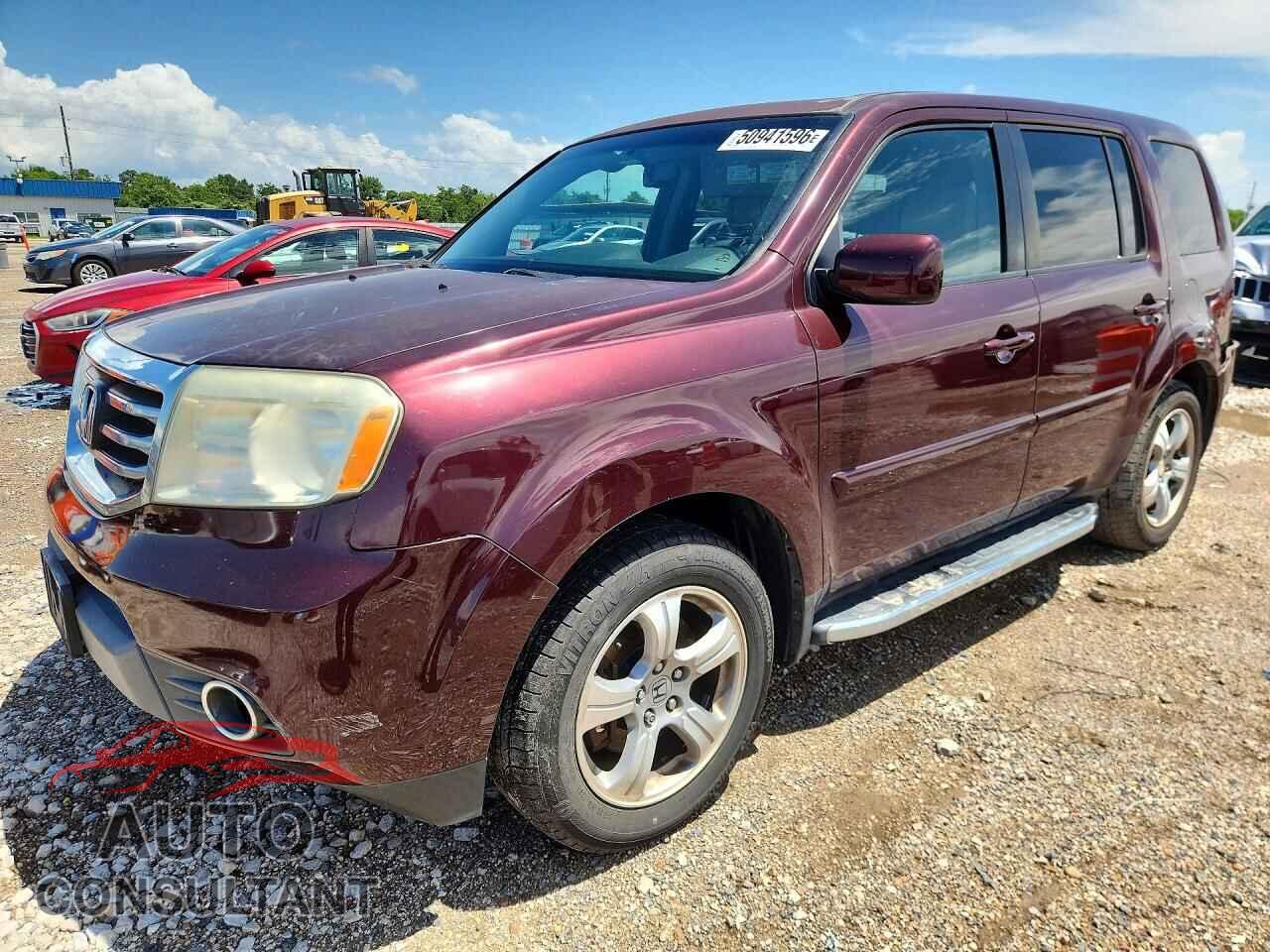 HONDA PILOT 2014 - 5FNYF3H62EB021579