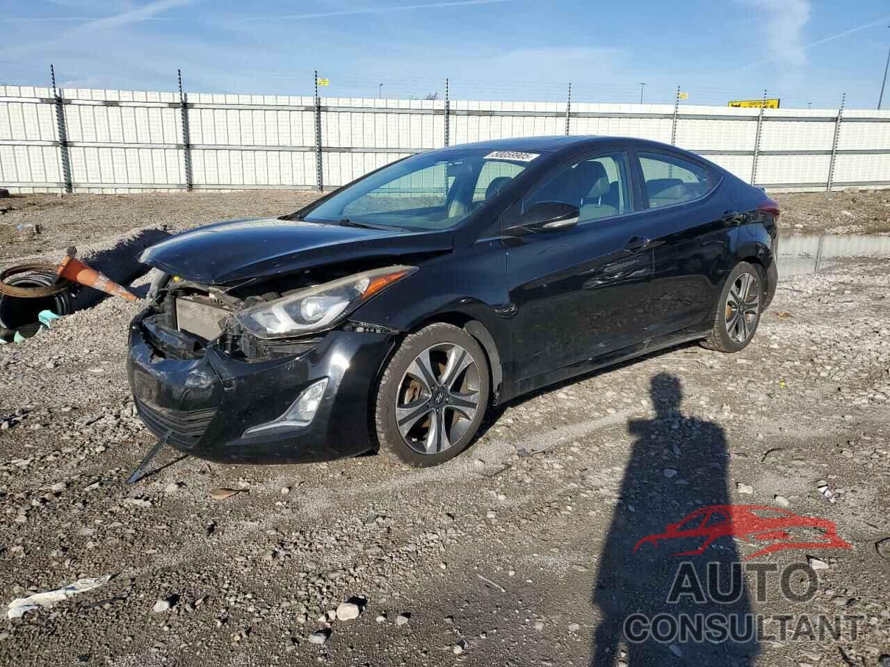 HYUNDAI ELANTRA 2014 - KMHDH4AH8EU044359