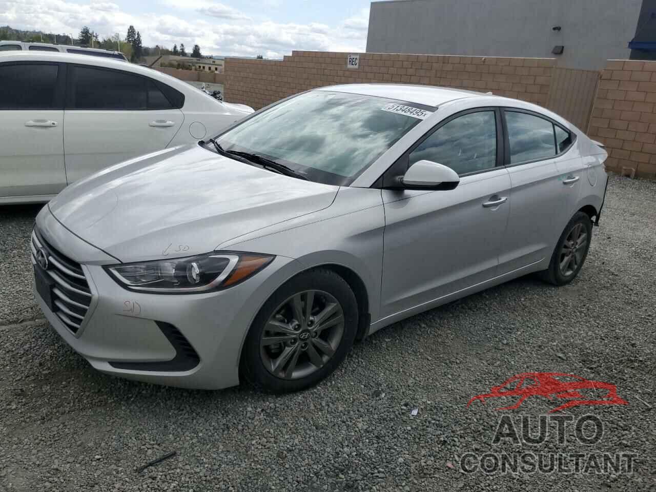 HYUNDAI ELANTRA 2018 - 5NPD84LF5JH282772