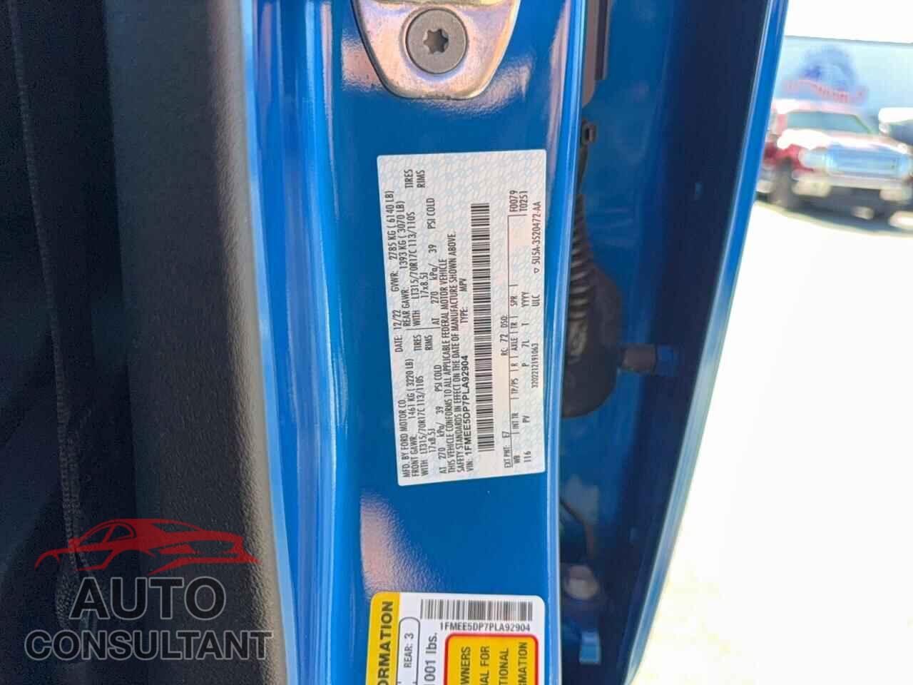 FORD BRONCO 2023 - 1FMEE5DP7PLA92904