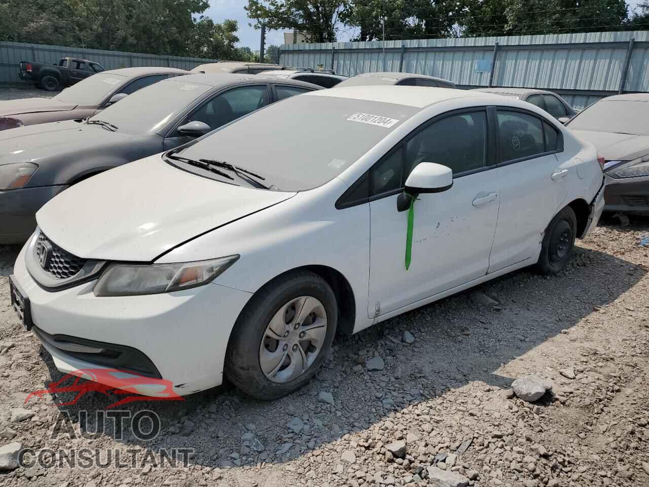 HONDA CIVIC 2013 - 19XFB2F54DE085828