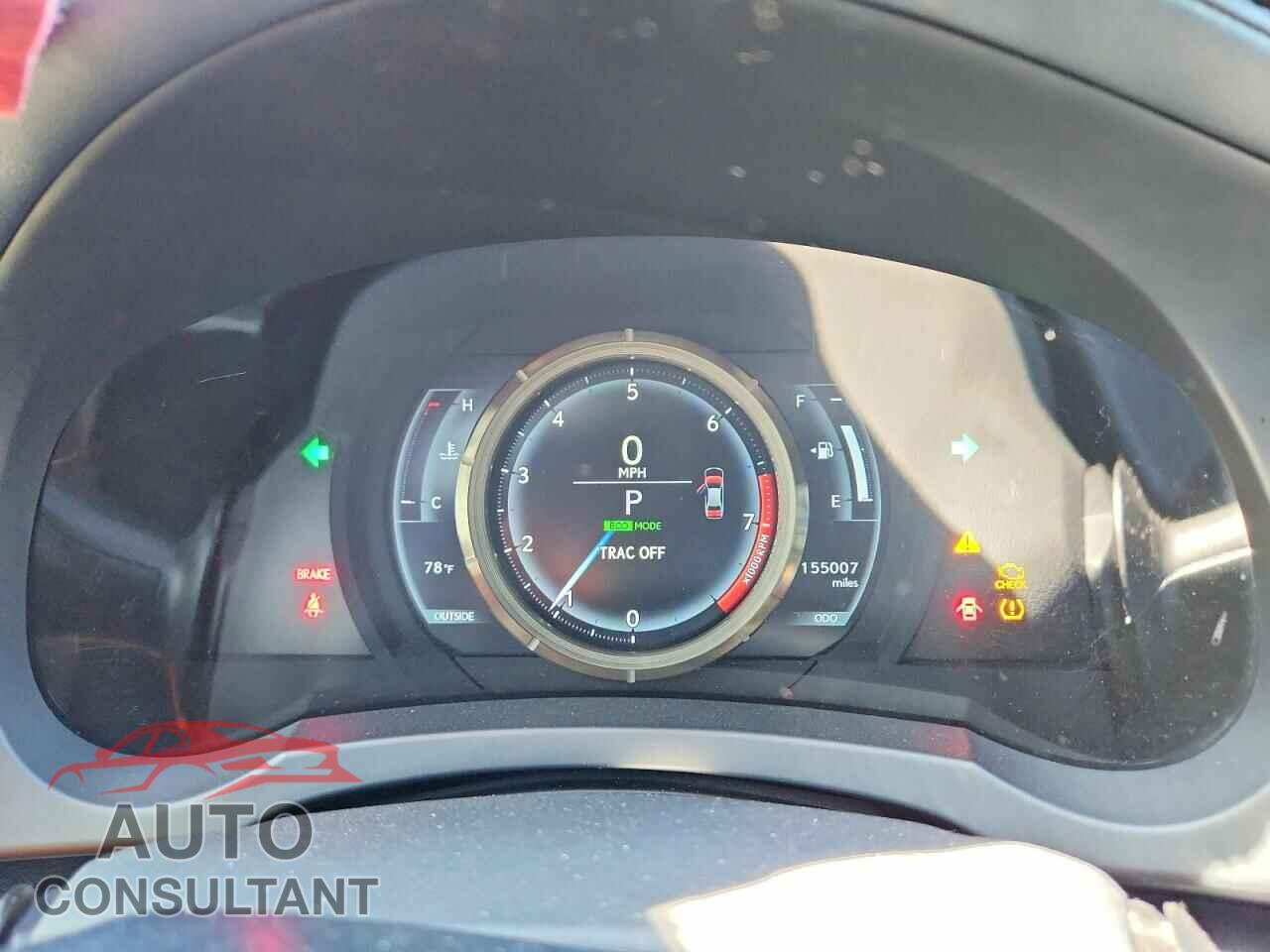 LEXUS IS 2014 - JTHBF1D28E5017291