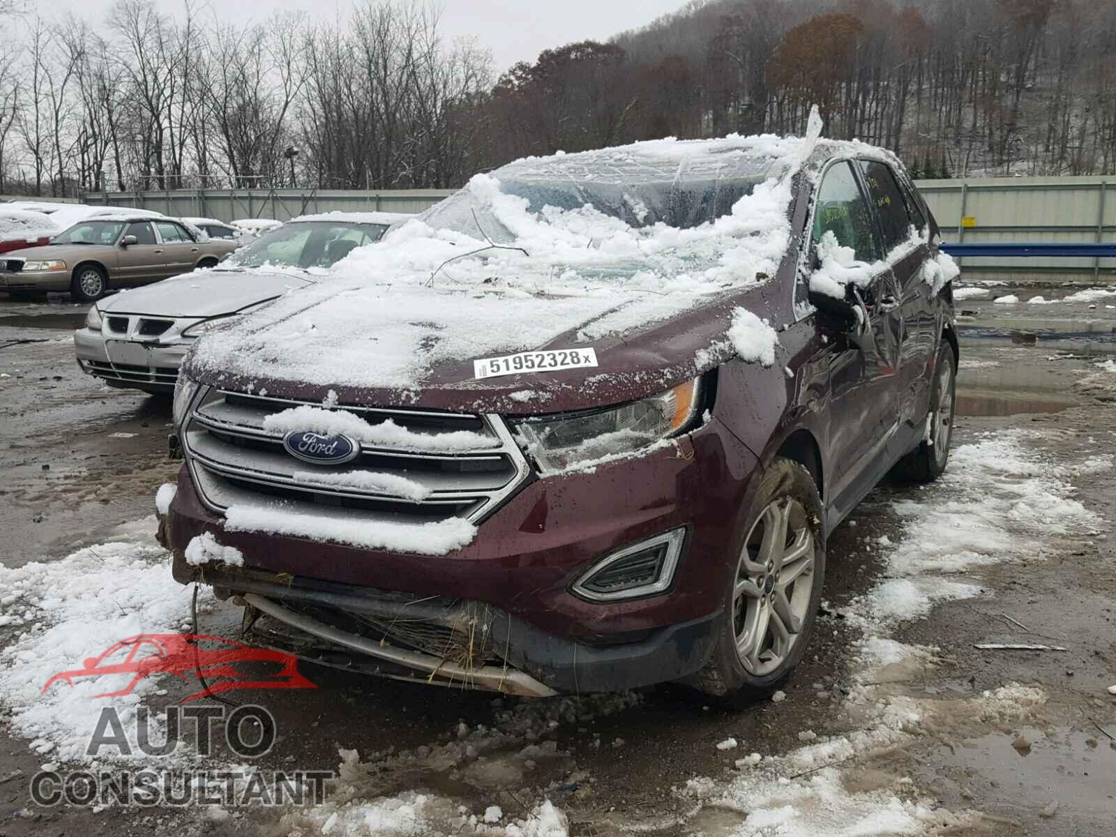 FORD EDGE TITAN 2017 - 2FMPK4K95HBB78486