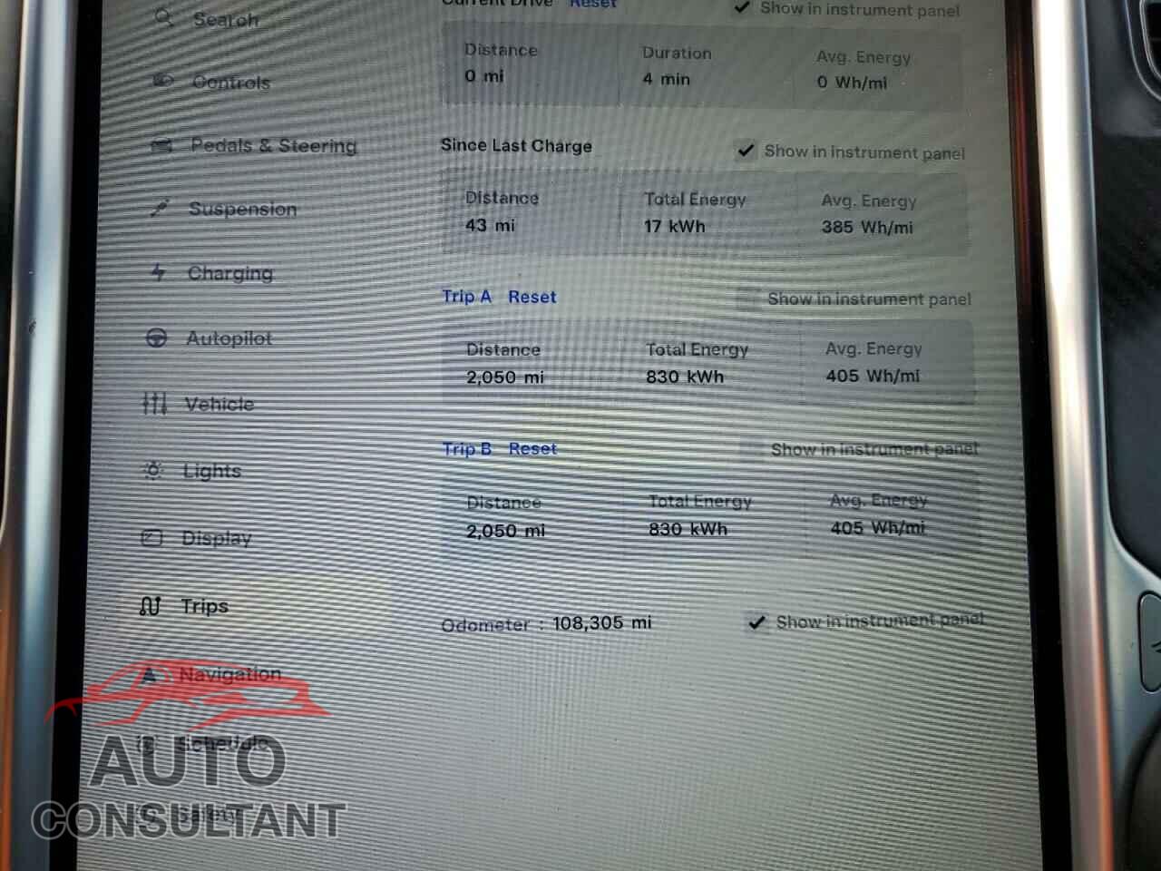 TESLA MODEL S 2015 - 5YJSA1E48FF112868
