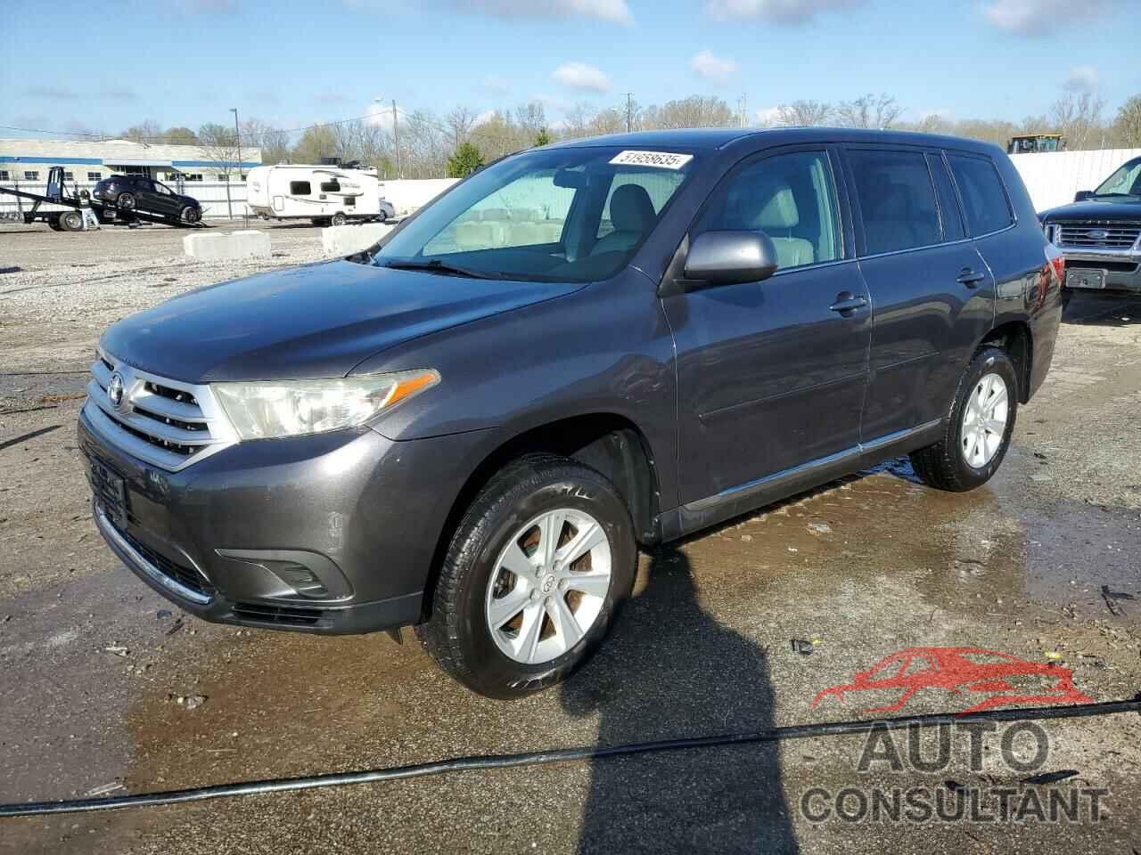 TOYOTA HIGHLANDER 2013 - 5TDZA3EH5DS032885