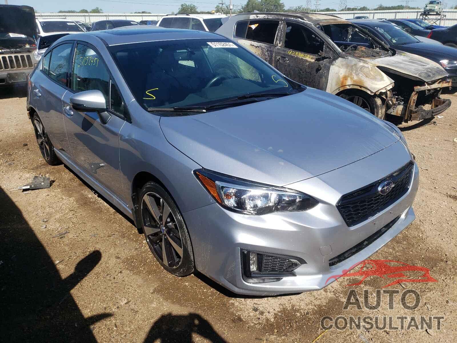 SUBARU IMPREZA 2018 - 4S3GKAL6XJ3601897