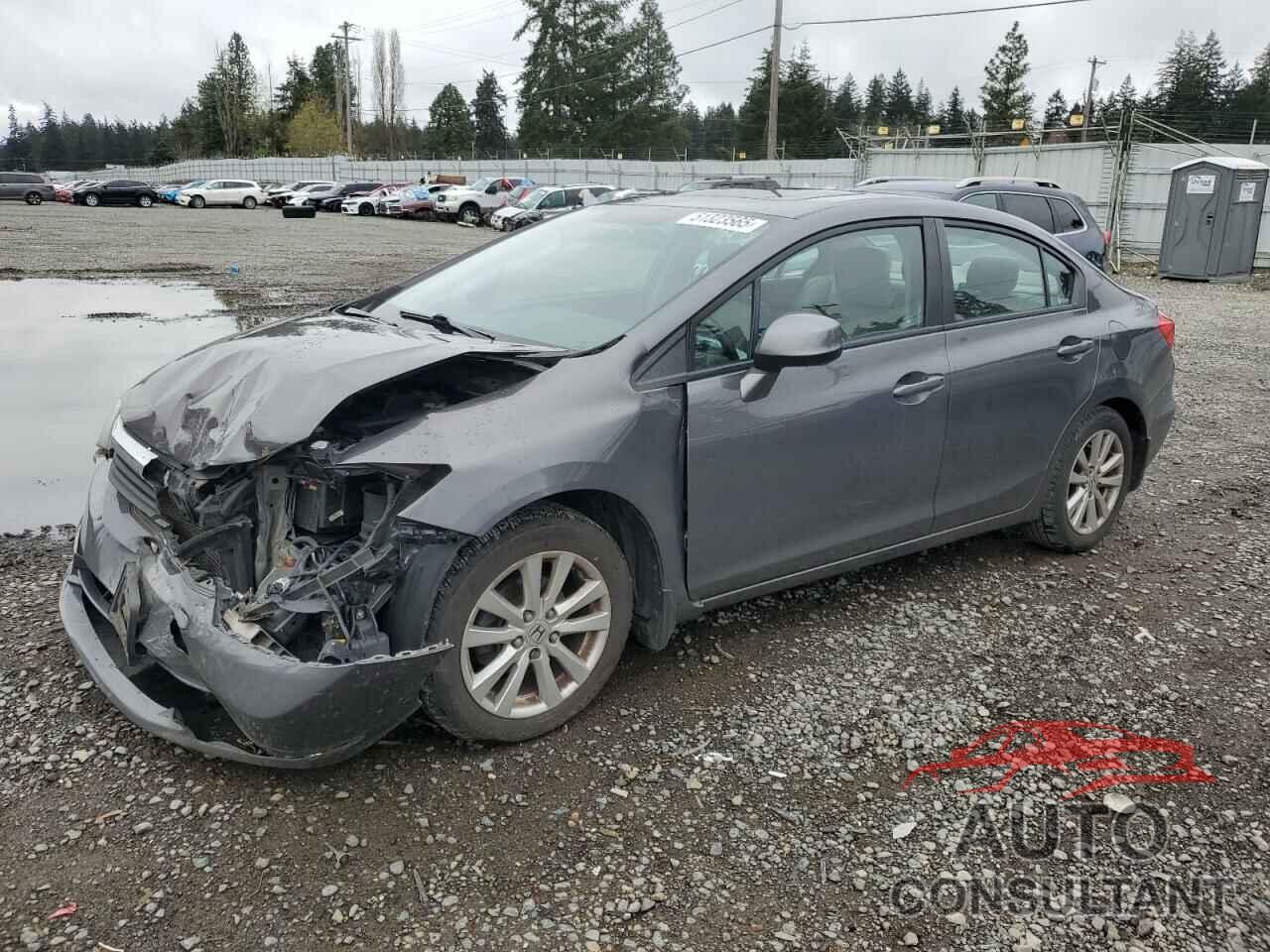 HONDA CIVIC 2012 - 19XFB2F99CE318345