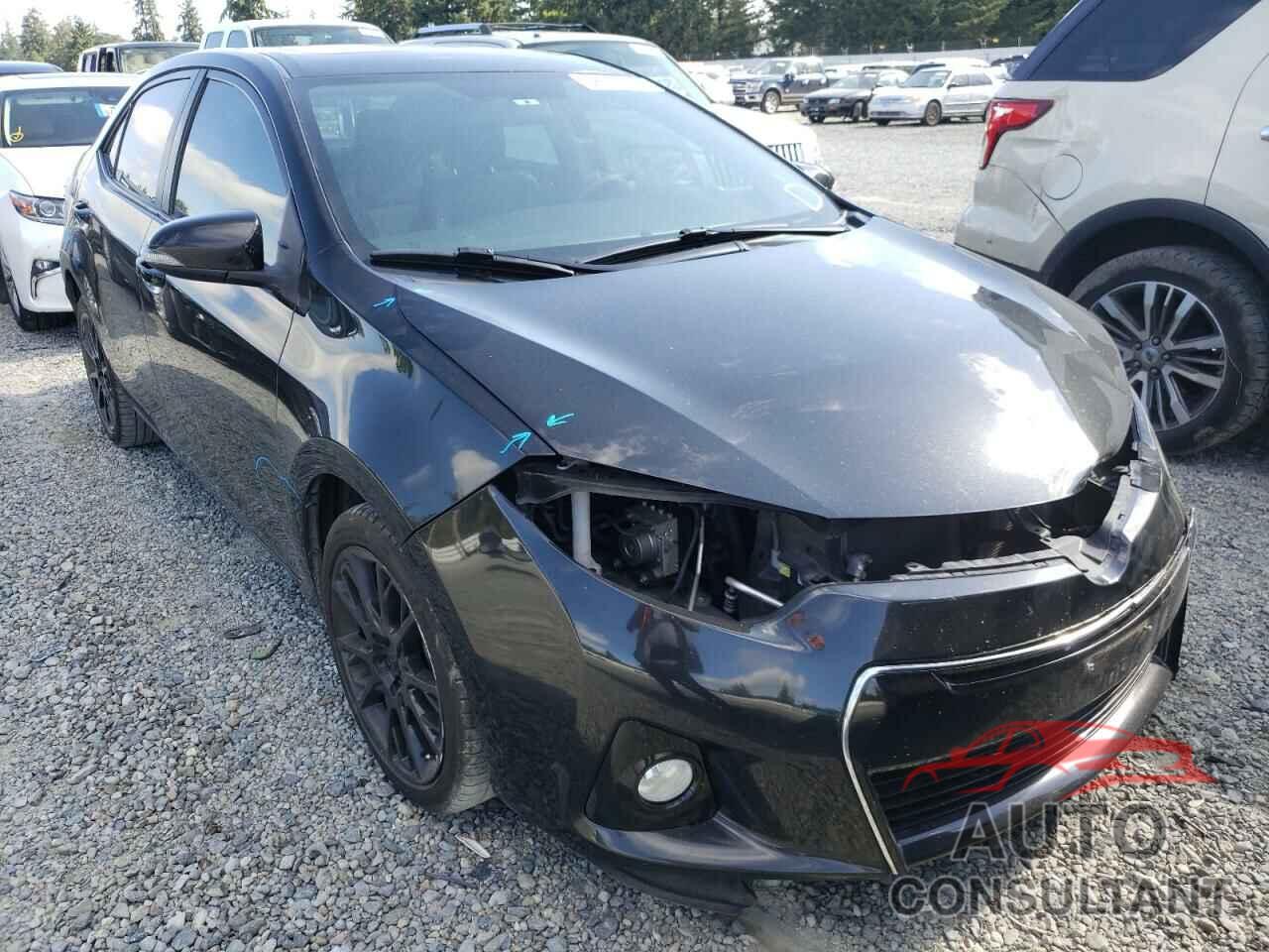 TOYOTA COROLLA 2016 - 2T1BURHE2GC595404