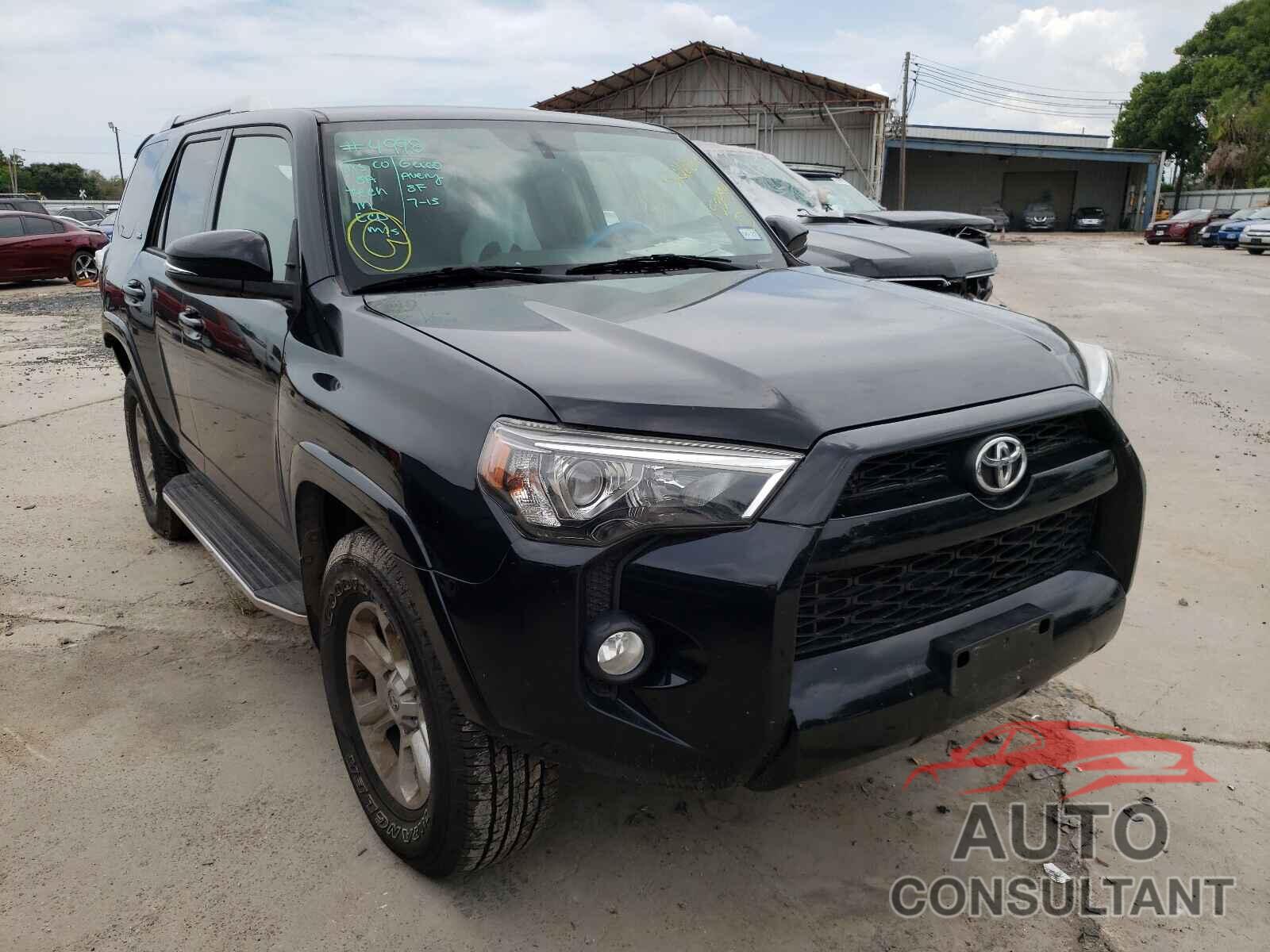 TOYOTA 4RUNNER 2017 - JTEZU5JR8H5153984