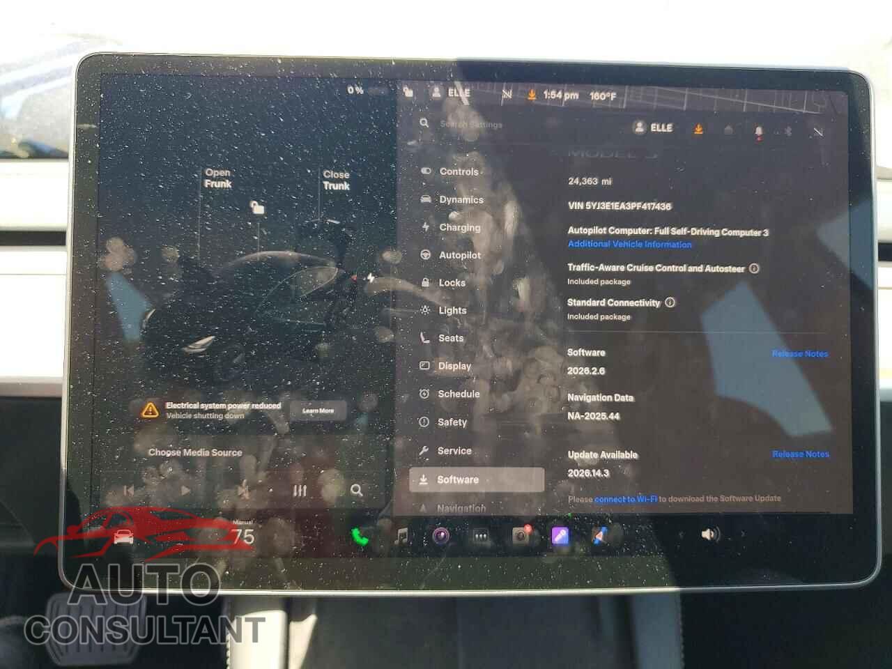 TESLA MODEL 3 2023 - 5YJ3E1EA3PF417436