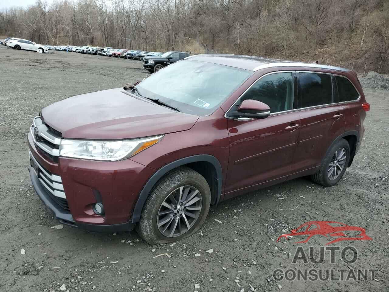 TOYOTA HIGHLANDER 2017 - 5TDJZRFH1HS387842