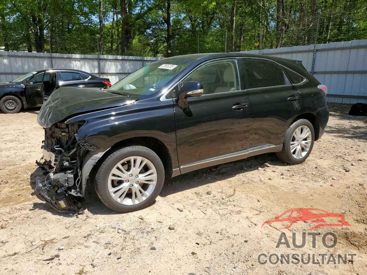 LEXUS RX450 2012 - JTJZB1BA7C2407137