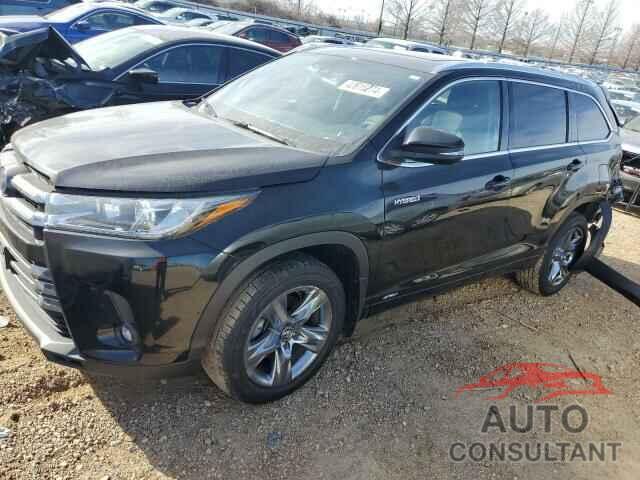 TOYOTA HIGHLANDER 2019 - 5TDDGRFH7KS065796