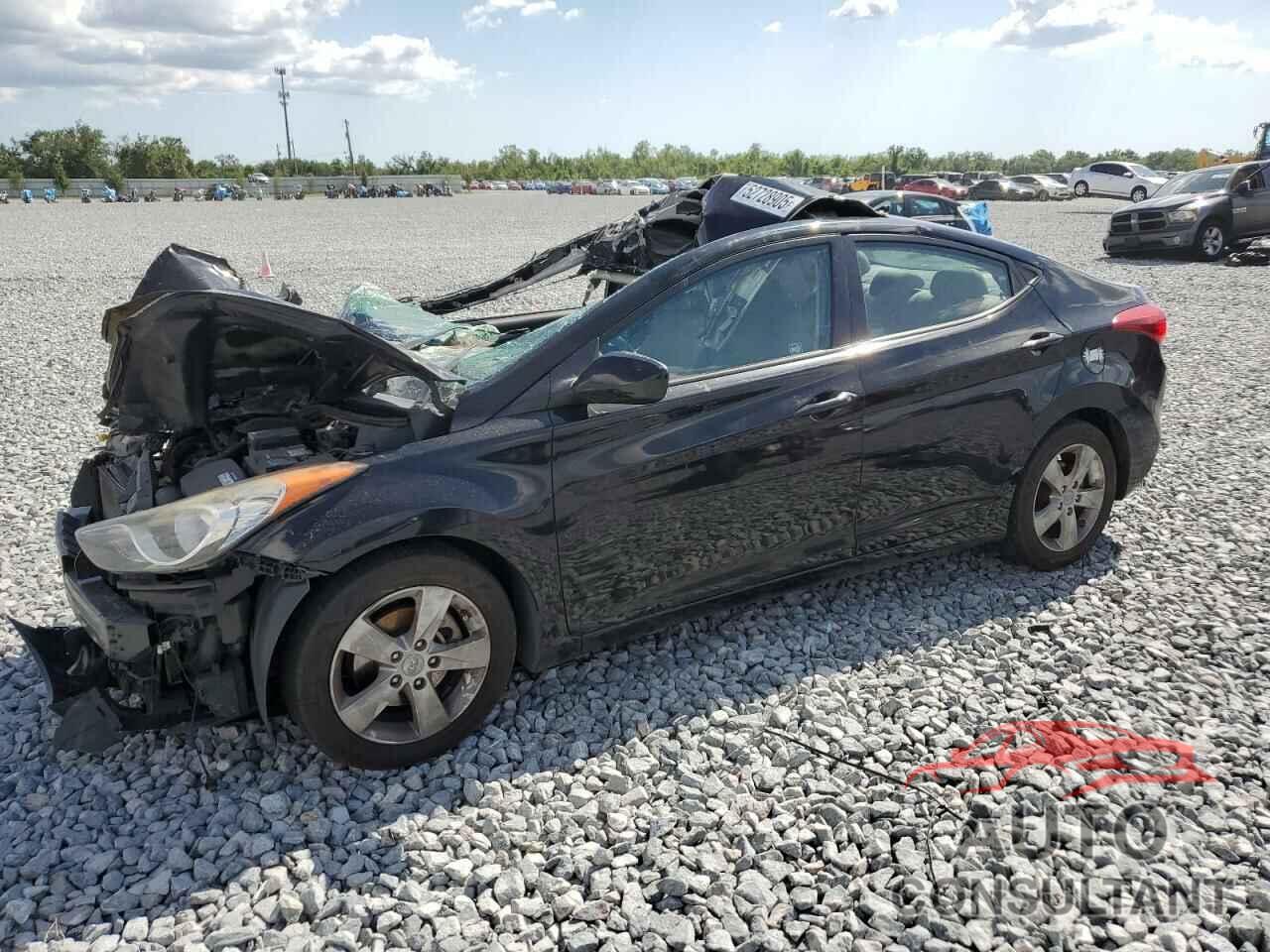 HYUNDAI ELANTRA 2012 - KMHDH4AEXCU240824
