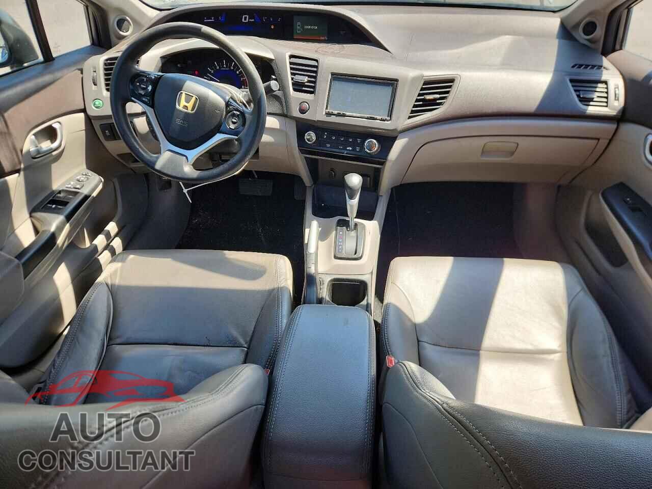 HONDA CIVIC 2012 - 19XFB2F88CE371335