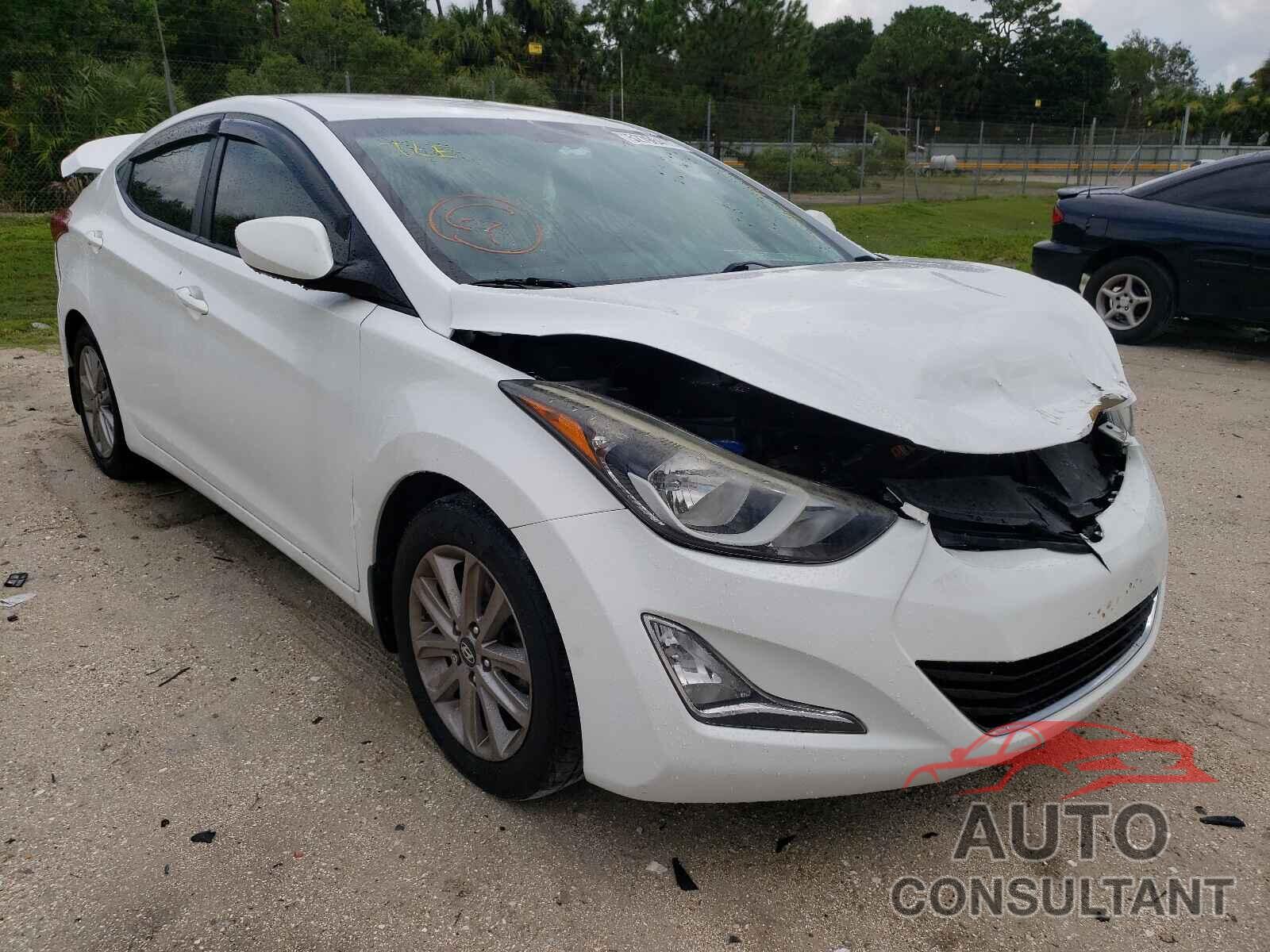 HYUNDAI ELANTRA 2014 - 5NPDH4AE5EH516487