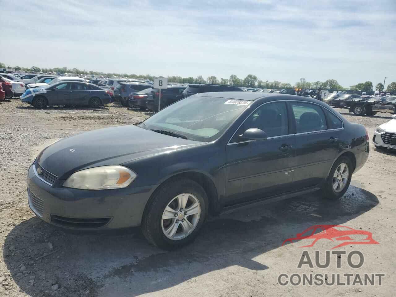 CHEVROLET IMPALA 2013 - 2G1WF5E30D1191687