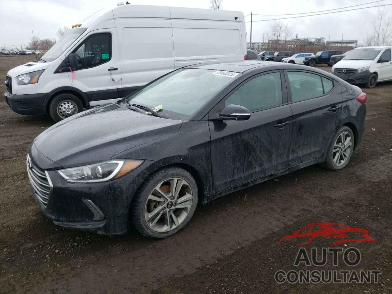 HYUNDAI ELANTRA 2018 - KMHD84LF8JU483535