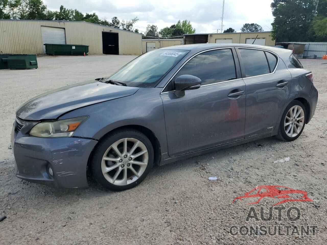 LEXUS CT 200 2012 - JTHKD5BH2C2052122