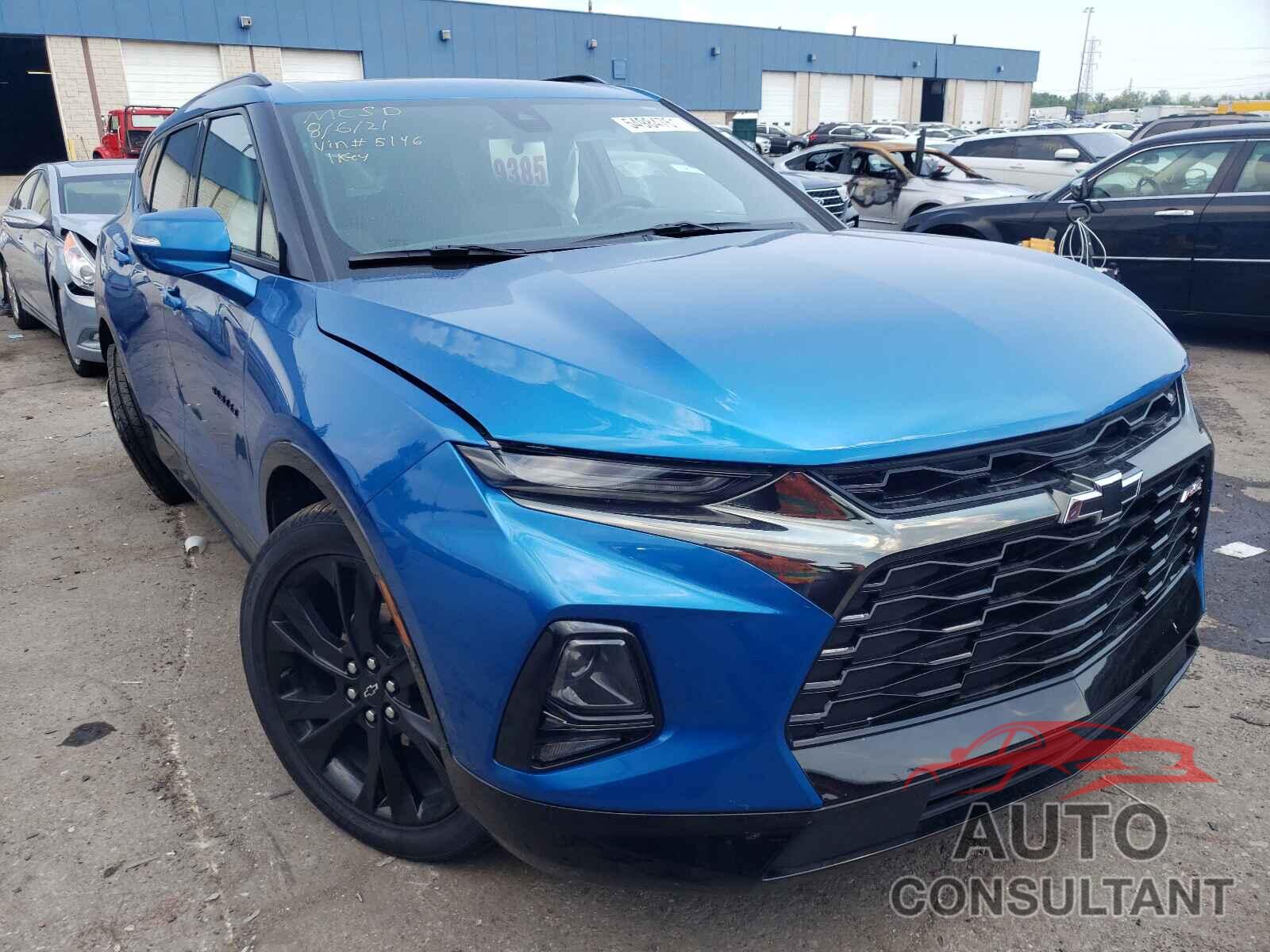 CHEVROLET BLAZER 2021 - 3GNKBKRS3MS515146