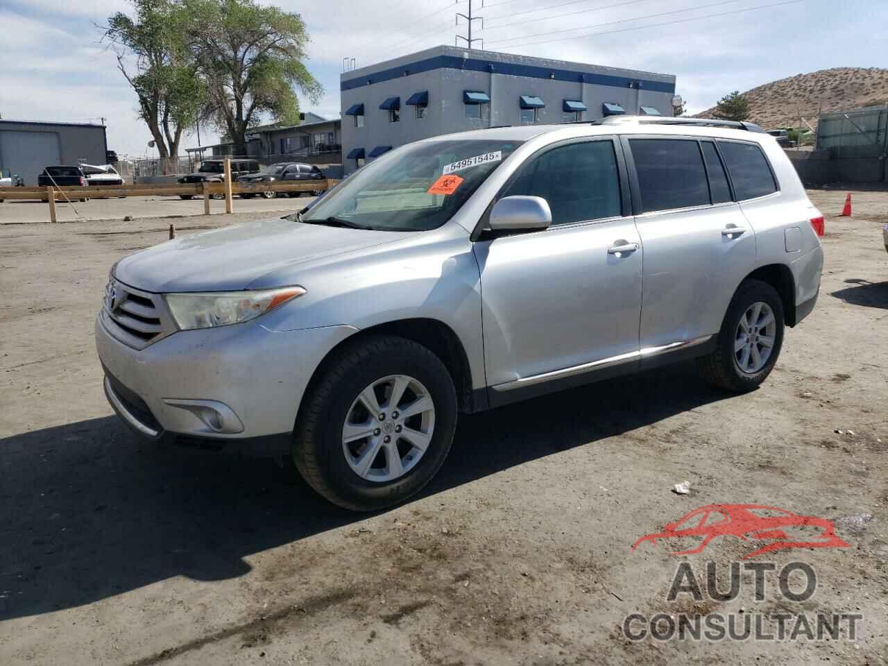 TOYOTA HIGHLANDER 2012 - 5TDZK3EH8CS053791