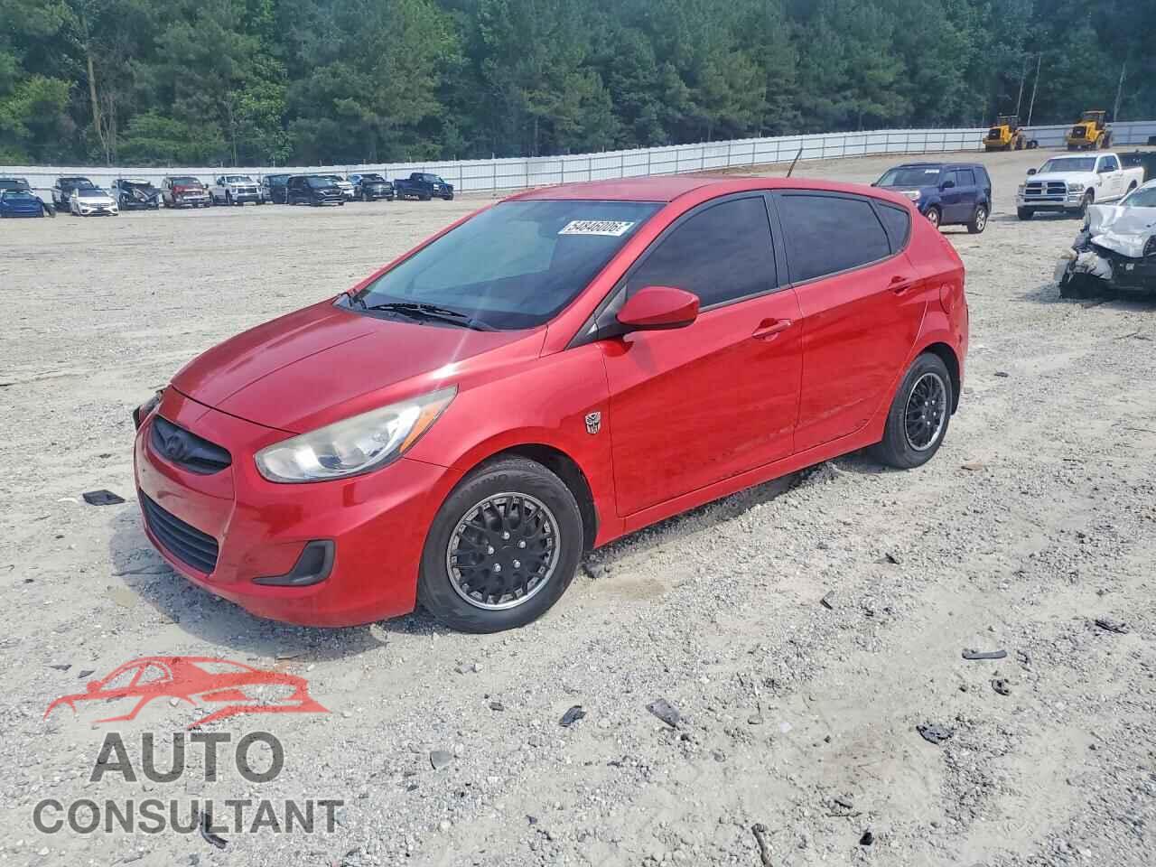 HYUNDAI ACCENT 2012 - KMHCT5AE2CU045526