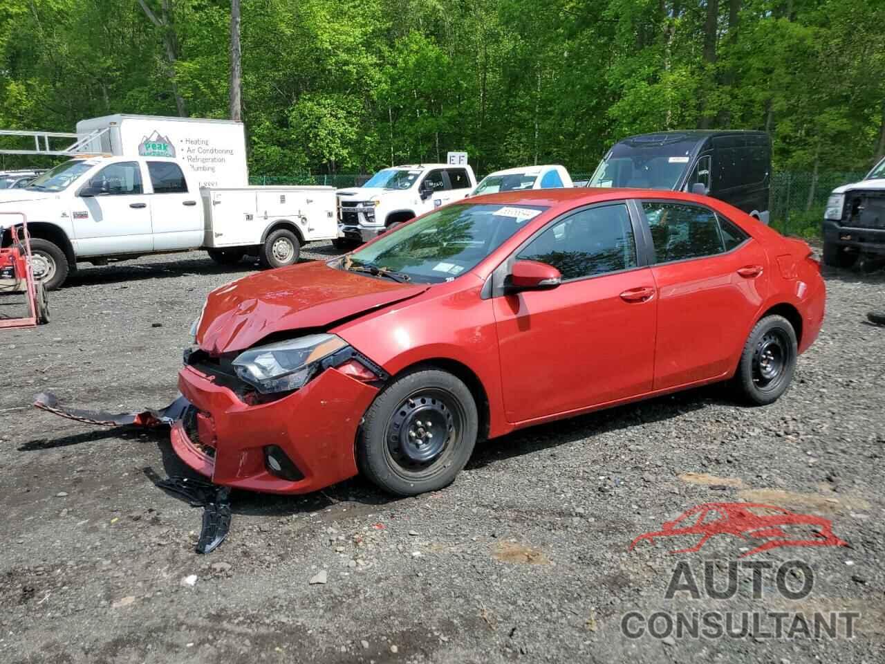 TOYOTA COROLLA 2016 - 2T1BURHEXGC630240